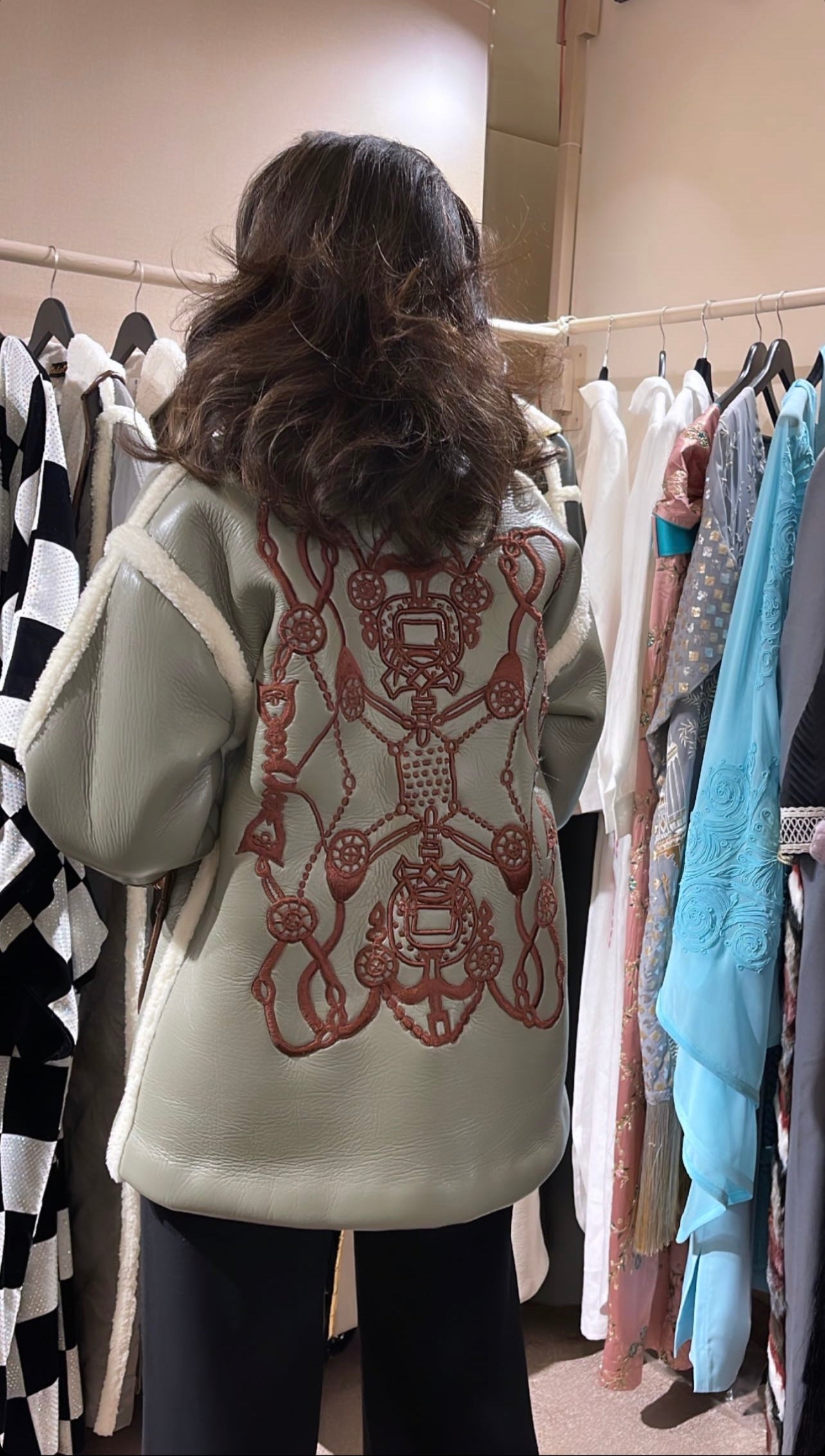 Short Embroidered Jacket