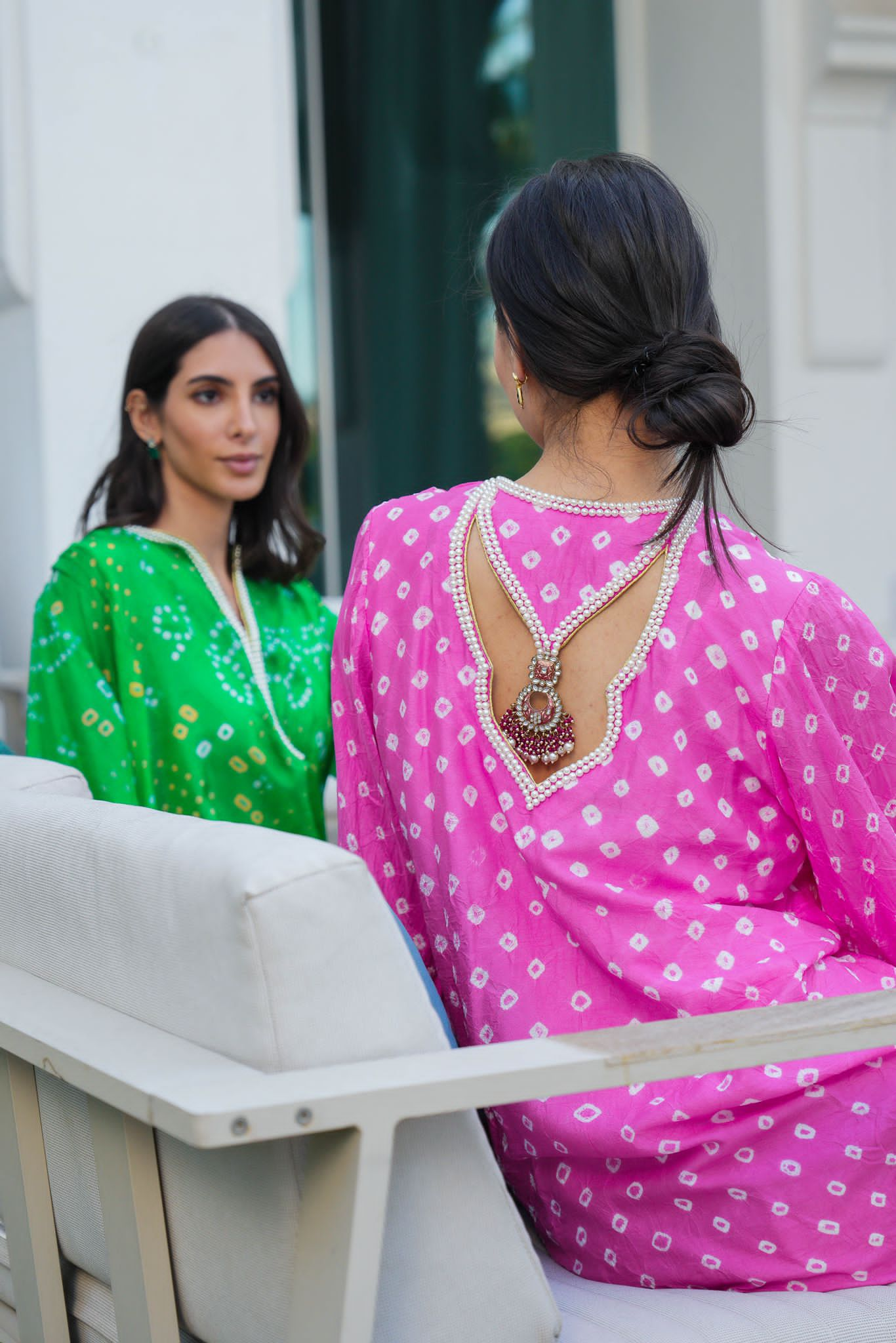 Silk kaftans