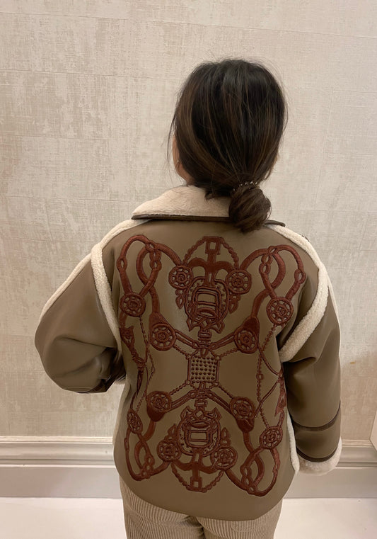 Short Embroidered Jacket