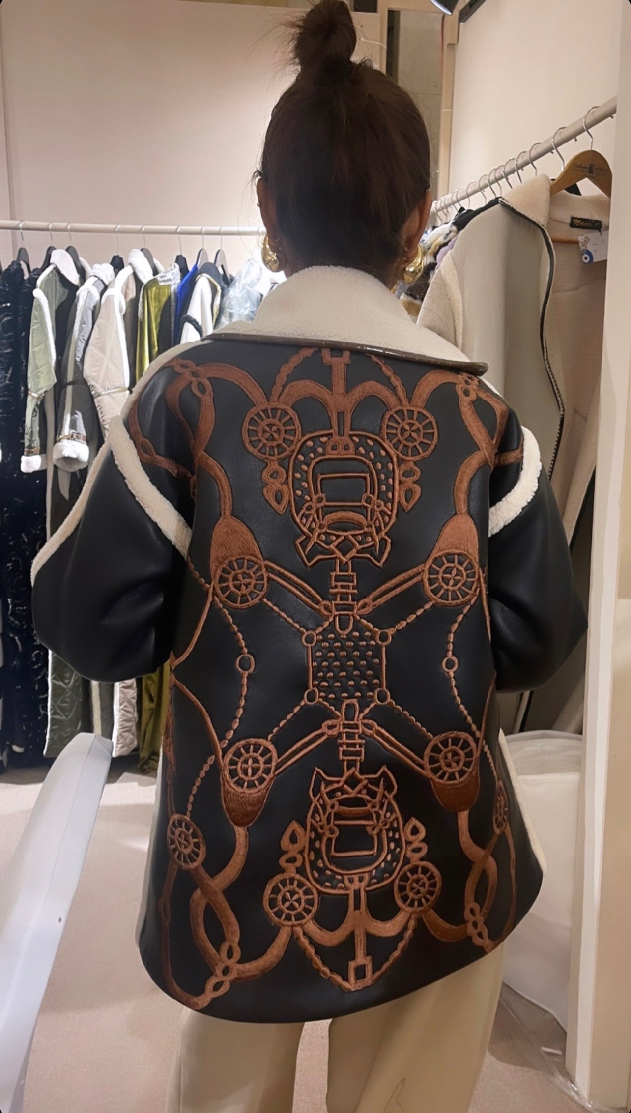 Short Embroidered Jacket