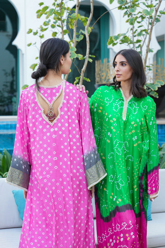 Silk kaftans